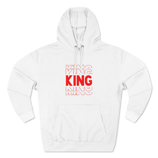 KING. Unisex Premium Pullover Hoodie