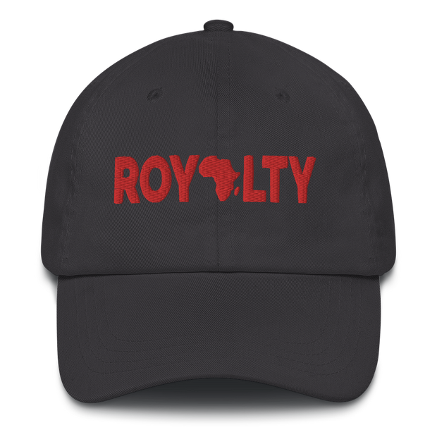 Red Royalty Dad hat