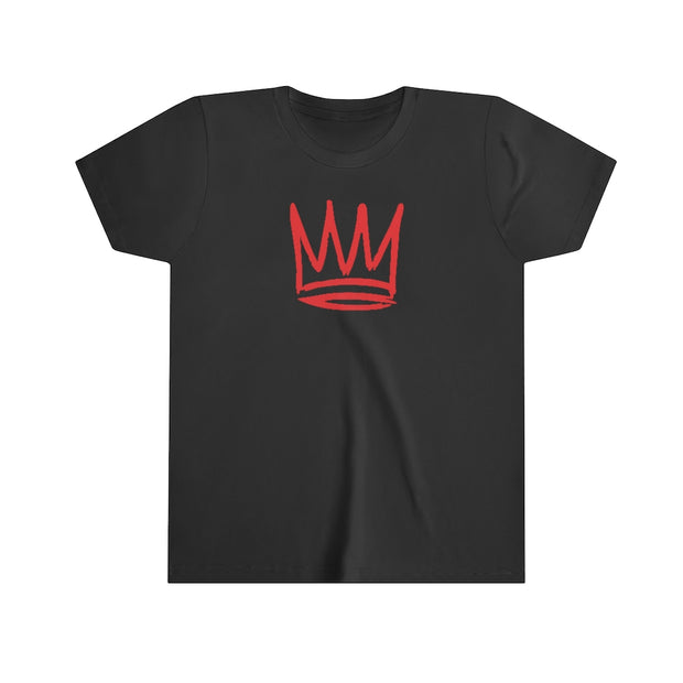 Red Crowned Youth Short Sleeve Tee